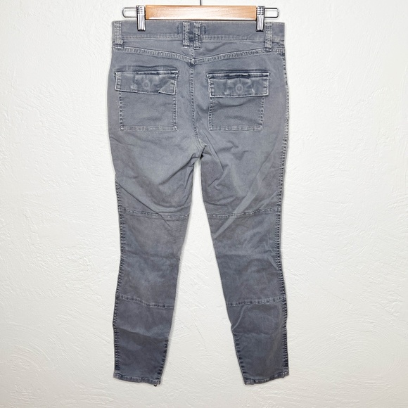 Madewell Gray Pants with Zipper Detail - Picture 3 of 16